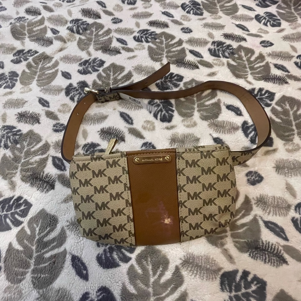 Michael Kors Tan Brown Belt Bag